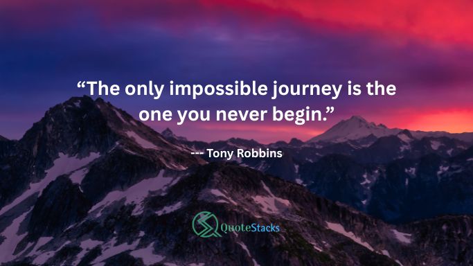 Life motivation quote by Tony Robbins