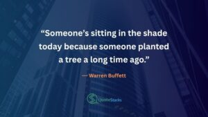 Long term investing quote by Warren Buffett