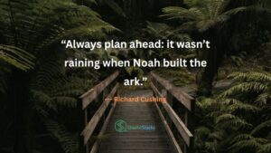 Long term planning quote for success
