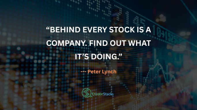Stock investing quote for smart investors